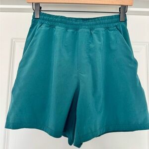 lululemon athletica Teal Athletic Pull-On Shorts
